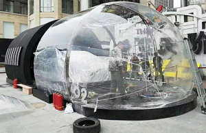 Acrylic half-cover ball
